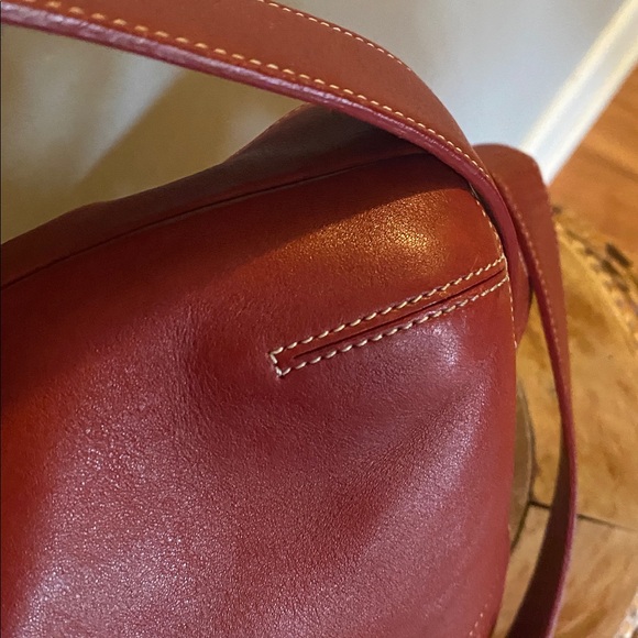 ❤️COACH Legacy Slim Duffle Vintage ‘03 - Red #9326 Adjustable Crossbody/shoulder - Picture 7 of 14